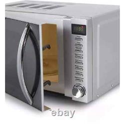 EGL 20L Mirrored Microwave Microwaves, Silver, BNWT