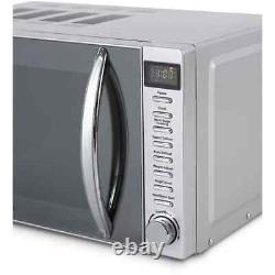 EGL 20L Mirrored Microwave Microwaves, Silver, BNWT