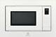 Electrolux Lms4253tmw- Built-in White Stainless Steel Microwave+grill 25l, 1000w