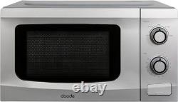 Effortless Cooking with 20L Silver Manual Microwave 700W & Easy Timer Control