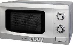 Effortless Cooking with 20L Silver Manual Microwave 700W & Easy Timer Control