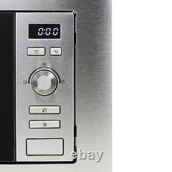 ElectriQ 17L 700W Stainless Steel Built-In Cupboard Microwave (New and Unused)