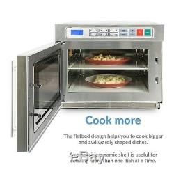 ElectriQ 1800W 30L Programmable Commercial Microwave for Commercial Ki EIQCMW30L