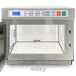 ElectriQ 1800W 30L Programmable Commercial Microwave for Commercial Ki EIQCMW30L