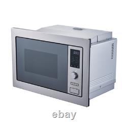 ElectriQ 25L 900W Built-In Microwave Oven with Mirror Door S EIQMOBISOLO25MDv2
