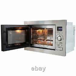 ElectriQ 25L 900W Stainless Steel Microwave With Grill