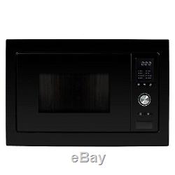 ElectriQ 25L Built in Integrated Standard Solo Microwave in Black