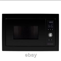 ElectriQ 25L Built in Integrated Standard Solo Microwave in Black