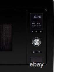 ElectriQ 25L Built in Integrated Standard Solo Microwave in Black