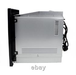 ElectriQ 25L Built in Integrated Standard Solo Microwave in Black