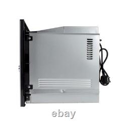 ElectriQ 25 L Built-In Microwave 900 W, Large 31.5 cm Turntable & 8 Auto Modes
