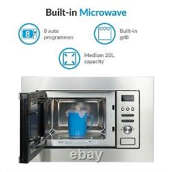 ElectriQ Built-In Microwave with Grill Stainless Steel EIQMOGBI20