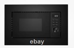 ElectriQ EIQMOB20BLACK Digital Microwave 20L 800W Brand New, cracks on frame