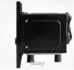 ElectriQ EIQMOB20BLACK Digital Microwave 20L 800W Brand New, cracks on frame