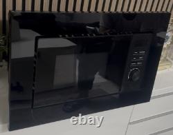 ElectriQ EIQMOB20BLACK Digital Microwave 20L 800W Brand New, cracks on frame