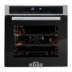 ElectriQ Plug In Electric Touch Screen Single Oven Stainless Ste EQOVENM4STEEL