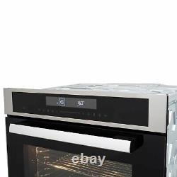 ElectriQ Plug In Electric Touch Screen Single Oven Stainless Ste EQOVENM4STEEL
