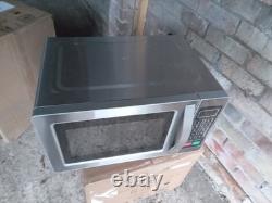 Electriq Programmable 25l Commercial Microwave 1000w In Stainless Steel To Inclu