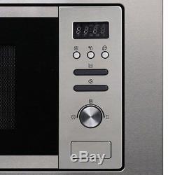 Electriq Stainless Steel 20 Litre Built in Microwave Oven & Grill, with Frame