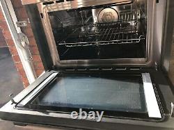 Ex-Display-Bosch CMA585GS0B Serie 6 Built In Microwave Oven With Hot Air RRP£749