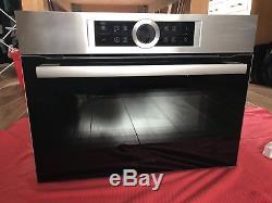 Ex-Display Bosch CMG633BS1B Compact Built-In Combination Microwave Oven
