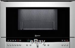 Ex Display Neff C54L60N0GB Series 3 Built-in Microwave Oven -St. Steel