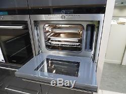 Ex Display Siemens HB36D572B Compact45 Steam Hot Air Combination Stainless Steel
