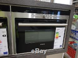 Ex Display Siemens HB86P575B Built-in Compact Microwave Oven in Stainless steel
