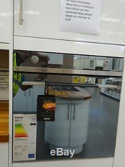 Ex Display Smeg SCP112SG8 Linea Multifunction Built in Electric Oven Silver