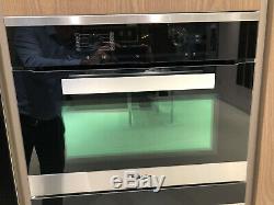 Ex-display Miele H6200BM PureLine Built-In Combination Microwave Oven, Clean St