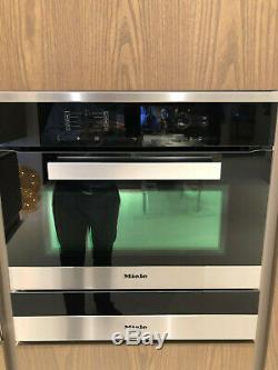 Ex-display Miele H6200BM PureLine Built-In Combination Microwave Oven, Clean St