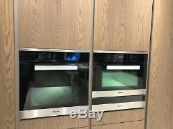 Ex-display Miele H6200BM PureLine Built-In Combination Microwave Oven, Clean St
