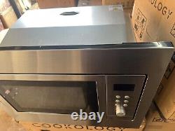 Exdemo Cookology BIM25LWO 900W 60cm 25L Built-in Microwave Grill Stainless Steel