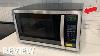 Farberware 1000w Black Stainless Steel Microwave Review Best Microwave Oven With Led Lighting