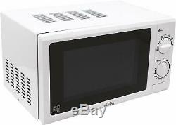 Fine Elements 800W Freestanding Microwave with 20 Litre Capacity in White, New