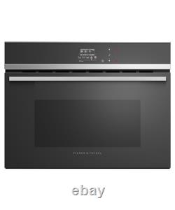 Fisher & Paykel Comination Microwave Oven OM60NDB1 Black/Stainless Steel