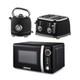 Geepas 1.8l Kettle 4 Slice Bread Toaster & 20 L 700w Digital Microwave Oven