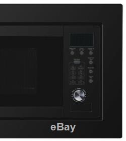 GRADED Cookology Integrated Microwave in Black Built-in IM20LBK 20 Litre