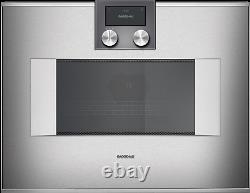 Gaggenau BM451110 Combi microwave oven stainless steel 60cm Left hinged New Ex d