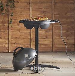 George Foreman Indoor & Outdoor Grill 22460 Cook 15 Portions Collapsible Stand