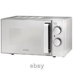 Goodmans Stainless Steel Microwave, 17L, 12KG, 700W