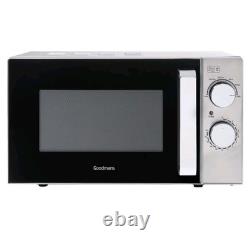 Goodmans Stainless Steel Microwave 17L Capacity 5 Heat Settings Defrost Option