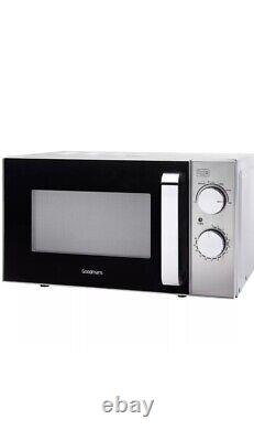 Goodmans Stainless Steel Microwave 17L Capacity 5 Heat Settings Defrost Option