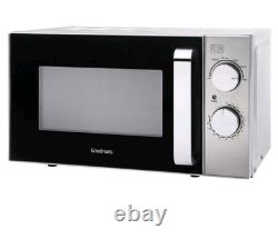 Goodmans Stainless Steel Microwave 17L Capacity 5 Heat Settings Defrost Option