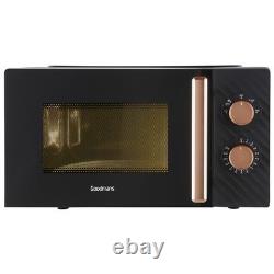 Goodmans Wave Black & Rose Gold Microwave