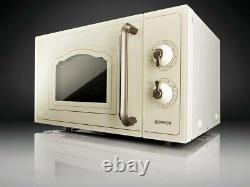 Gorenje Classico MO4250CLI Microwave Oven Retro Design Light Beige 800W 20L New