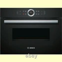 Graded Bosch CMG633BB1B Built-in Black Compact Oven with microwave 13033