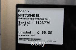 Graded HMT75M451B BOSCH Microwave Oven 17ltr Stainless Steel Frees 275497