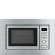 Graded Smeg Fmi017x 60cm Microwave Oven With Electric Grill (jub-26251) Rrp £319