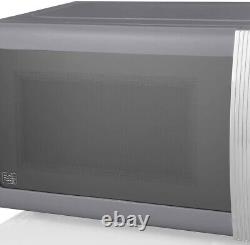 Grey Digital Microwave 20 Litre 800w SWAN Retro Countertop Style 6 Power Levels